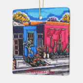 Tucson Barrio kerstversiering Keramisch Ornament (Links)