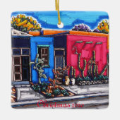 Tucson Barrio kerstversiering Keramisch Ornament (Voorkant)