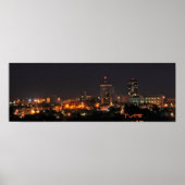 Tucson bij nacht poster (Voorkant)