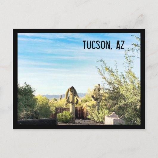 Tucson, Briefkaart AZ (Voorkant)