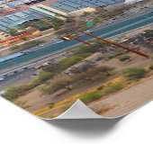 Tucson City Skyline Poster (Hoek)