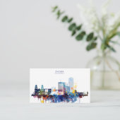 Tucson City Skyline Visitekaartje (Staand voorkant)