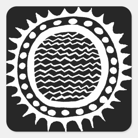 Tucson Del Sol Spirit Vierkante Sticker (Voorkant)