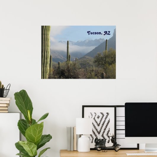 Tucson Desert Poster (Thuiskantoor)