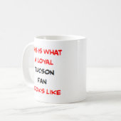 Tucson-fan, trouwe koffiemok (Voorkant links)