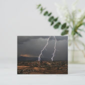 Tucson Lightning Briefkaart (Staand voorkant)