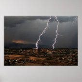 Tucson Lightning Poster (Voorkant)