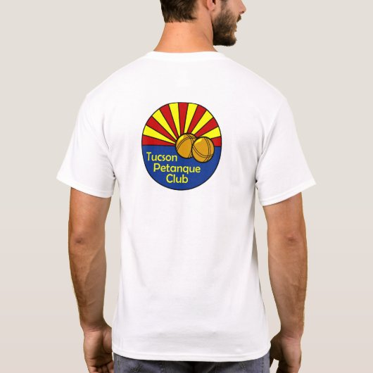 Tucson Petanque Club T-shirt (Achterkant)