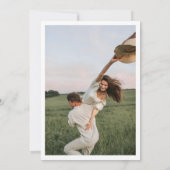 Tucson Skyline bruiloft uitnodiging met foto (Achterkant)