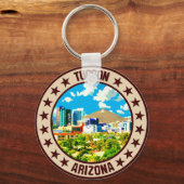 Tucson Sleutelhanger (Achterkant)