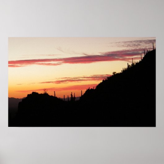tucson sunset poster (Voorkant)