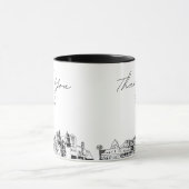 Tucson Trouw Minimal Aangepaste Koffiemug Mok (Midden)