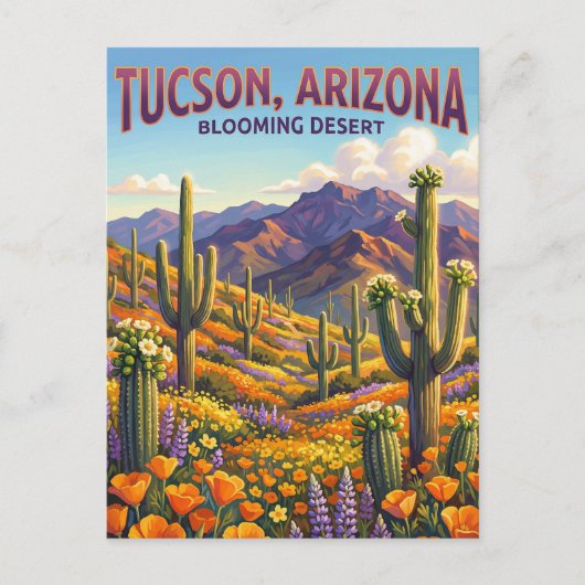 Tucson USA Briefkaart (Voorkant)