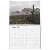 Tucson Weather 2017 Calendar Kalender (Jan 2027)