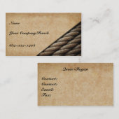 Tucson Western Visitekaartje (Voorkant / Achterkant)