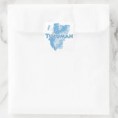 Tucuman Vierkante Sticker (Tas)