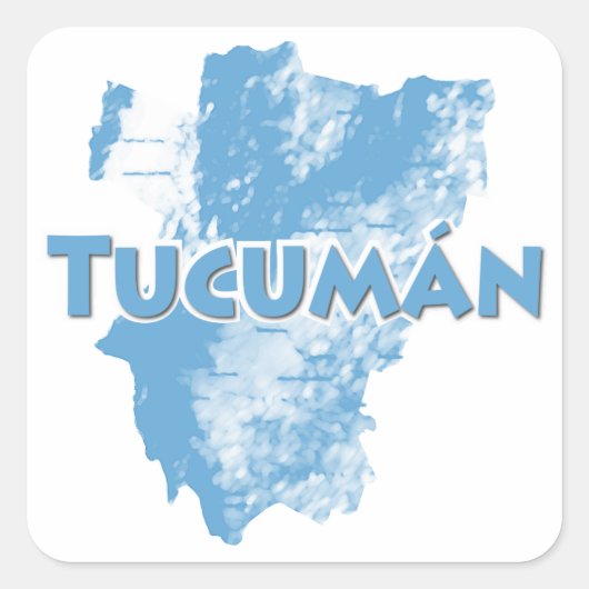Tucuman Vierkante Sticker (Voorkant)