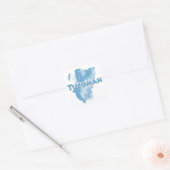 Tucuman Vierkante Sticker (Envelop)