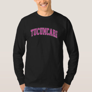 Tucumcari New Mexico NM Sport Roze T-shirt