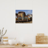 Tucumcari, New Mexico, United States. Route 66. Poster (Keuken)