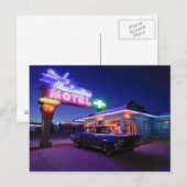Tucumcari, New Mexico, Verenigde Staten. Route 66 Briefkaart (Voorkant / Achterkant)