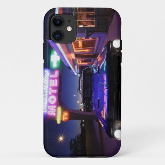 Tucumcari, New Mexico, Verenigde Staten. Route 66 Case-Mate iPhone Case (Achterkant)