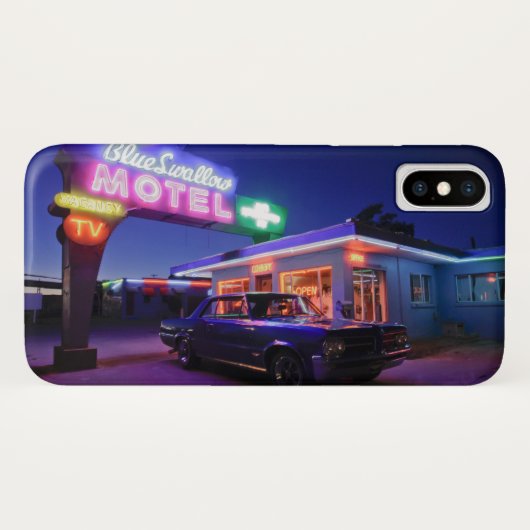 Tucumcari, New Mexico, Verenigde Staten. Route 66  Case-Mate iPhone Case (Achterkant (horizontaal))