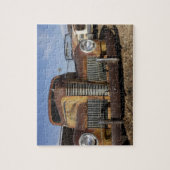 Tucumcari, New Mexico, Verenigde Staten. Route 66. Legpuzzel (Verticaal)