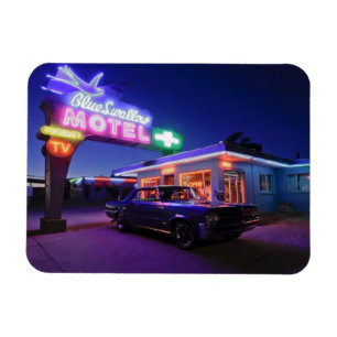 Tucumcari, New Mexico, Verenigde Staten. Route 66 Magneet