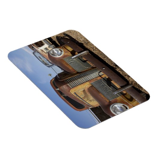 Tucumcari, New Mexico, Verenigde Staten. Route 66. Magneet (Rechterzijde)