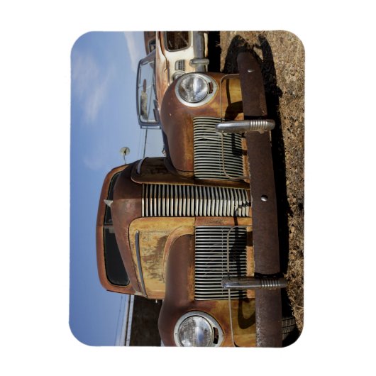 Tucumcari, New Mexico, Verenigde Staten. Route 66. Magneet (Verticaal)