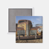 Tucumcari, New Mexico, Verenigde Staten. Route 66. Magneet (Voorkant / Achterkant)