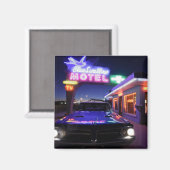 Tucumcari, New Mexico, Verenigde Staten. Route 66 Magneet (Voorkant / Achterkant)