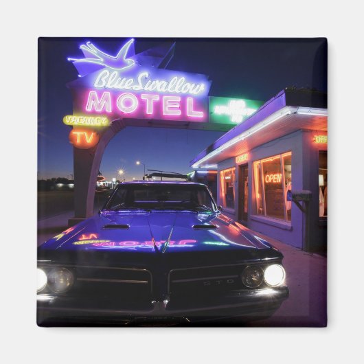 Tucumcari, New Mexico, Verenigde Staten. Route 66 Magneet (Voorkant)