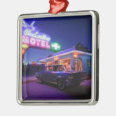 Tucumcari, New Mexico, Verenigde Staten. Route 66 Metalen Ornament (Links)