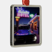 Tucumcari, New Mexico, Verenigde Staten. Route 66 Metalen Ornament (Rechts)