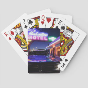 Tucumcari, New Mexico, Verenigde Staten. Route 66 Pokerkaarten
