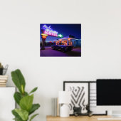 Tucumcari, New Mexico, Verenigde Staten. Route 66  Poster (Thuiskantoor)