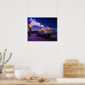 Tucumcari, New Mexico, Verenigde Staten. Route 66  Poster (Keuken)