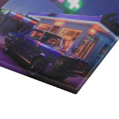 Tucumcari, New Mexico, Verenigde Staten. Route 66  Snijplank (Hoek)