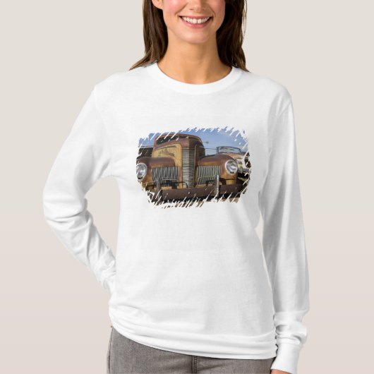 Tucumcari, New Mexico, Verenigde Staten. Route 66. T-shirt (Voorkant)