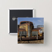 Tucumcari, New Mexico, Verenigde Staten. Route 66. Vierkante Button 5,1 Cm (Voorkant /achterkant)