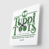 Tuddi Toots Bar and Restaurant, Chicago, IL Vierkante Klok (Hoek)