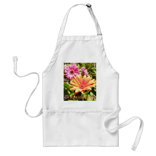 Tudens R Fun Gerber Daisies Schort (Voorkant)