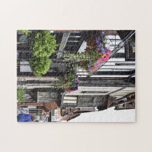 Tudor Architecture Stratford-Upon-Avon England Legpuzzel (Horizontaal)