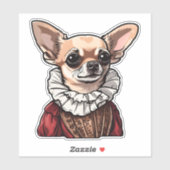 Tudor Chihuahua Sticker (Vel)