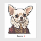 Tudor Chihuahua Sticker (Vel)