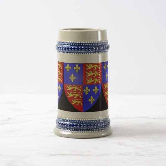 TUDOR COAT OF ARMS KING HENRY VIII. BIERPUL (Center)