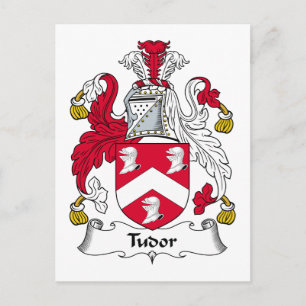 Tudor Family Crest Briefkaart