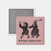 Tudor Hammer Tijd (magneet) Magneet (Voorkant / Achterkant)